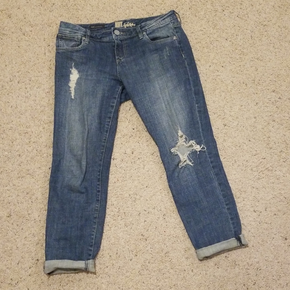 KUT from the Kloth slouch boyfriend jeans